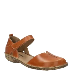 New Sandały damskie Josef Seibel ROSALIE 42 skórzane pomarańczowy 79542 476 840 Damskie Sandały