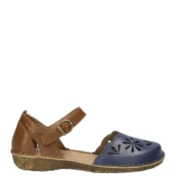 Sandały damskie Josef Seibel ROSALIE 04 skórzane multikolor 79504 476 555 Damskie Sandały