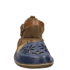 Sandały damskie Josef Seibel ROSALIE 04 skórzane multikolor 79504 476 555 Damskie Sandały