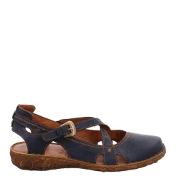 Sandały damskie Josef Seibel ROSALIE 13 skórzane niebieski 79513 95 530 Damskie Sandały