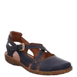 Sandały damskie Josef Seibel ROSALIE 13 skórzane niebieski 79513 95 530 Damskie Sandały