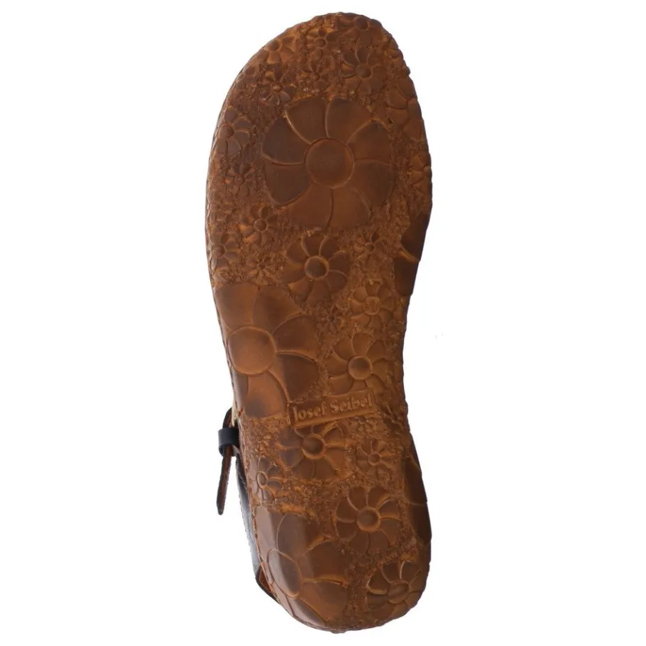 Sandały damskie Josef Seibel ROSALIE 13 skórzane niebieski 79513 95 530 Damskie Sandały