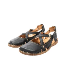 Online Sandały damskie Josef Seibel ROSALIE 13 skórzane czarny 79513 95 100 Damskie Sandały