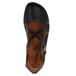 Online Sandały damskie Josef Seibel ROSALIE 13 skórzane czarny 79513 95 100 Damskie Sandały