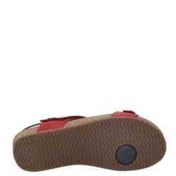 Discount Sandały damskie Josef Seibel TONGA 25 skórzane czerwony 78519 380 564 Damskie Sandały