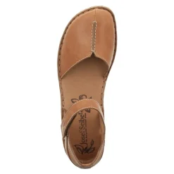 New Sandały damskie Josef Seibel ROSALIE 42 skórzane brązowy 79542 727 370 Damskie Sandały