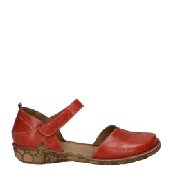 New Sandały damskie Josef Seibel ROSALIE 42 skórzane czerwony 79542 6113 450 Damskie Sandały