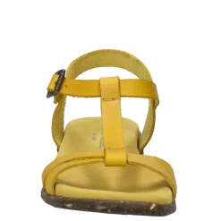 Hot Sandały damskie Josef Seibel FABRICIA 01 skórzane żółty 74501 817 800 Damskie Sandały