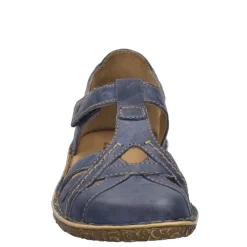 New Sandały damskie Josef Seibel ROSALIE 29 skórzane niebieski 79529 95 505 Damskie Sandały