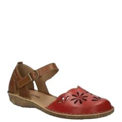 Online Sandały damskie Josef Seibel ROSALIE 04 skórzane multikolor 79504 476 471 Damskie Sandały