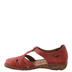 Clearance Sandały damskie Josef Seibel ROSALIE 29 skórzane czerwony 79529 95 450 Damskie Sandały