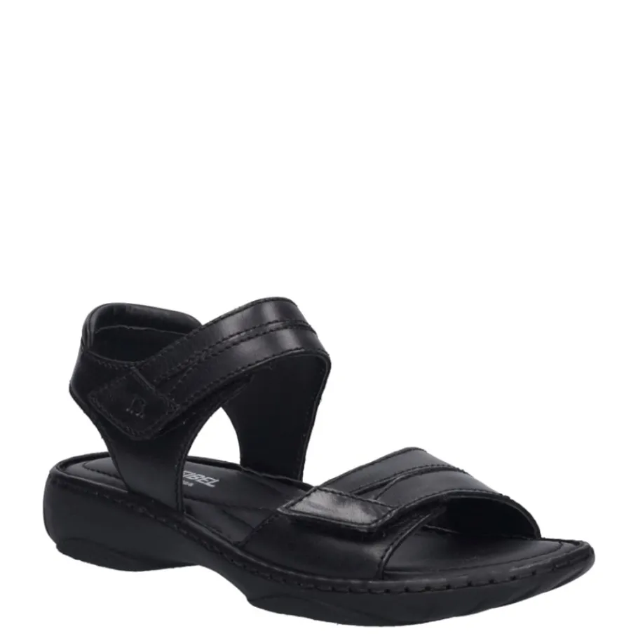Hot Sandały damskie Josef Seibel DEBRA 19 skórzane czarny 76719 476 105 Damskie Sandały