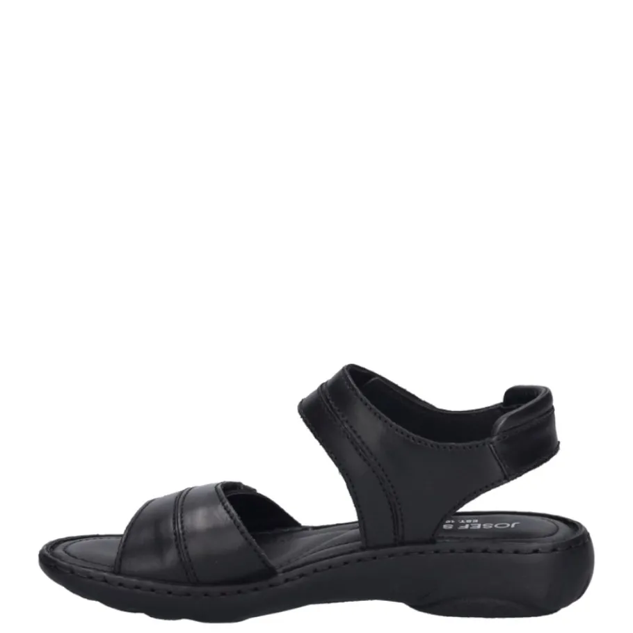 Hot Sandały damskie Josef Seibel DEBRA 19 skórzane czarny 76719 476 105 Damskie Sandały