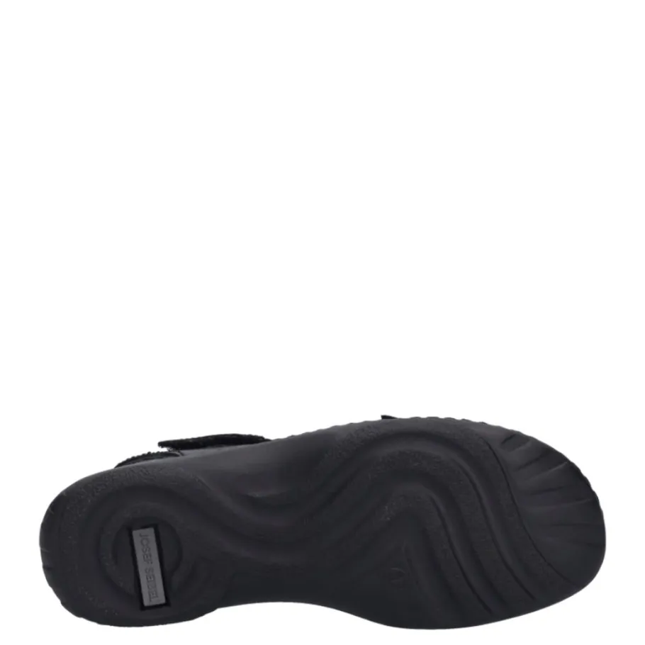 Hot Sandały damskie Josef Seibel DEBRA 19 skórzane czarny 76719 476 105 Damskie Sandały