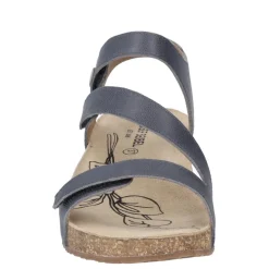 Clearance Sandały damskie Josef Seibel TONGA 25 skórzane niebieski 78519 128 540 Damskie Sandały