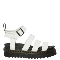 Outlet Sandały Dr. Martens BLAIRE White Hydro 25768100 Damskie Sandały
