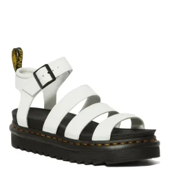 Outlet Sandały Dr. Martens BLAIRE White Hydro 25768100 Damskie Sandały