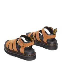 Sandały Dr. Martens BLAIRE Desert Brown Tumbled Nubuck 41123200 Damskie Sandały