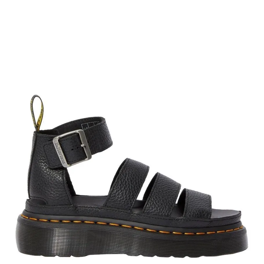 Discount Sandały Dr. Martens CLARISSA II QUAD Black Aunt Sally 24476001 Damskie Sandały
