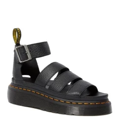 Discount Sandały Dr. Martens CLARISSA II QUAD Black Aunt Sally 24476001 Damskie Sandały