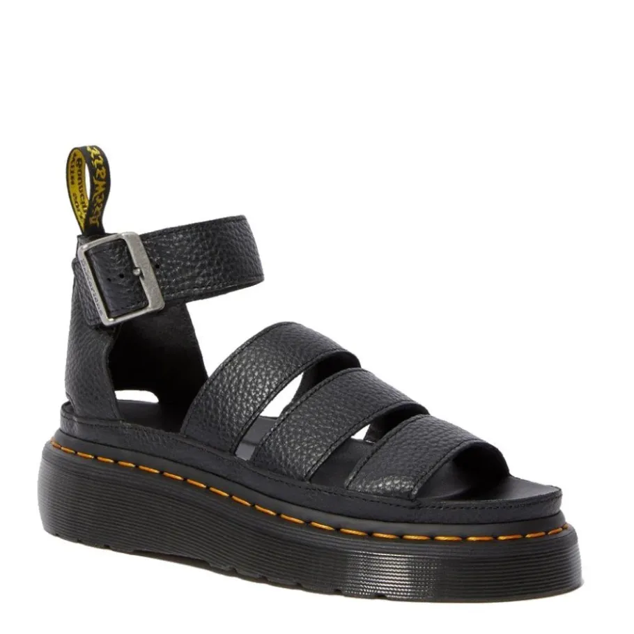Discount Sandały Dr. Martens CLARISSA II QUAD Black Aunt Sally 24476001 Damskie Sandały