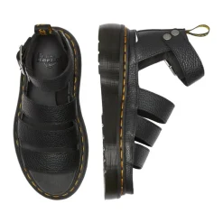 Discount Sandały Dr. Martens CLARISSA II QUAD Black Aunt Sally 24476001 Damskie Sandały