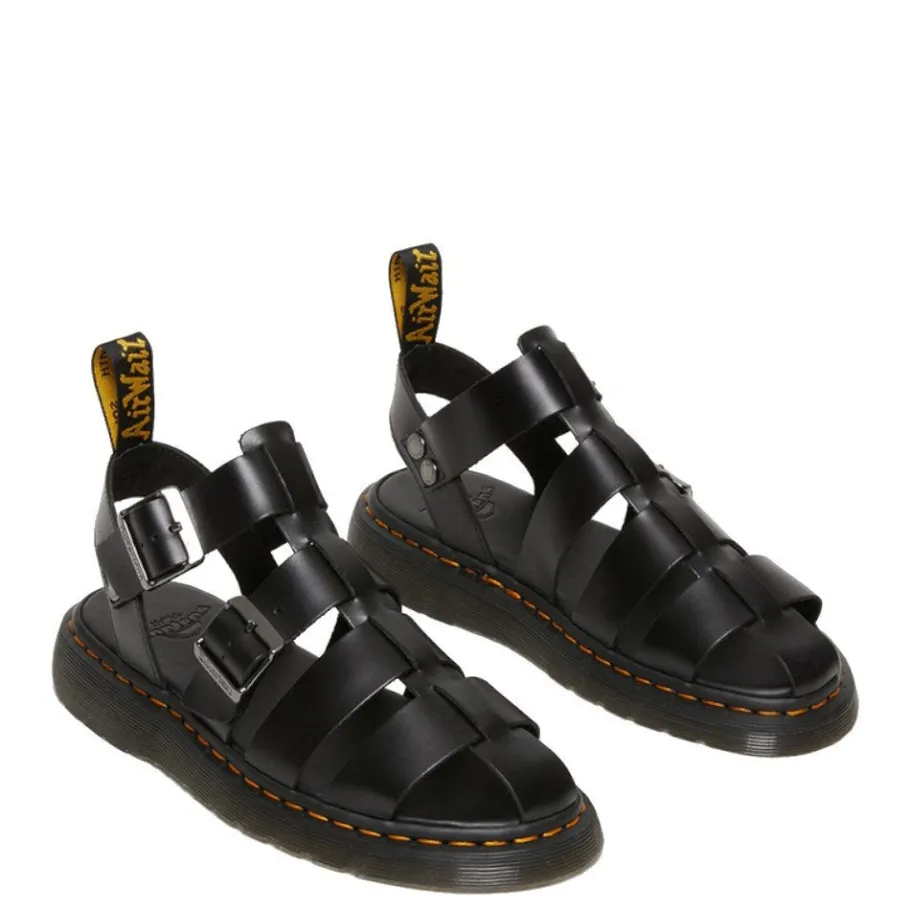 Hot Sandały Dr. Martens GARIN Black Brando 30766001 Damskie Sandały|Sandały