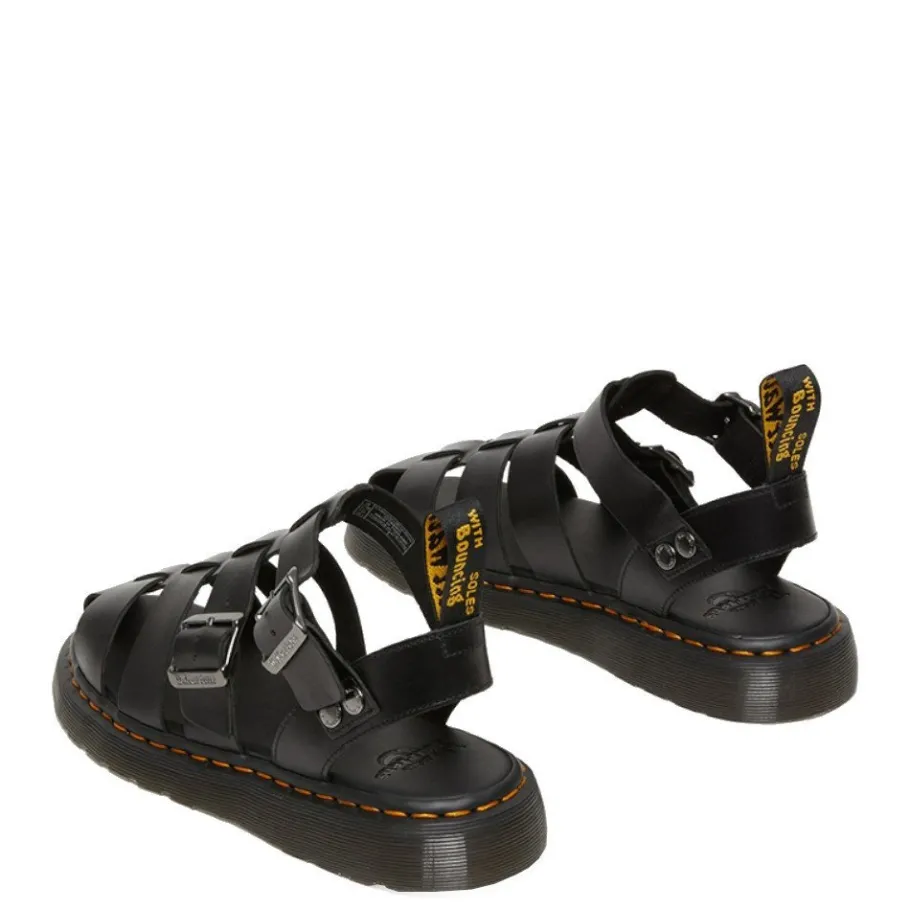 Hot Sandały Dr. Martens GARIN Black Brando 30766001 Damskie Sandały|Sandały