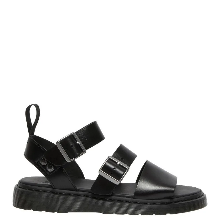Online Sandały Dr. Martens GRYPHON Black Brando 15695001 Damskie Sandały
