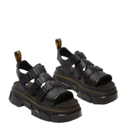 Online Sandały Dr. Martens MATTISON 3S Black Athena+Soft PU 40891001 Damskie Sandały