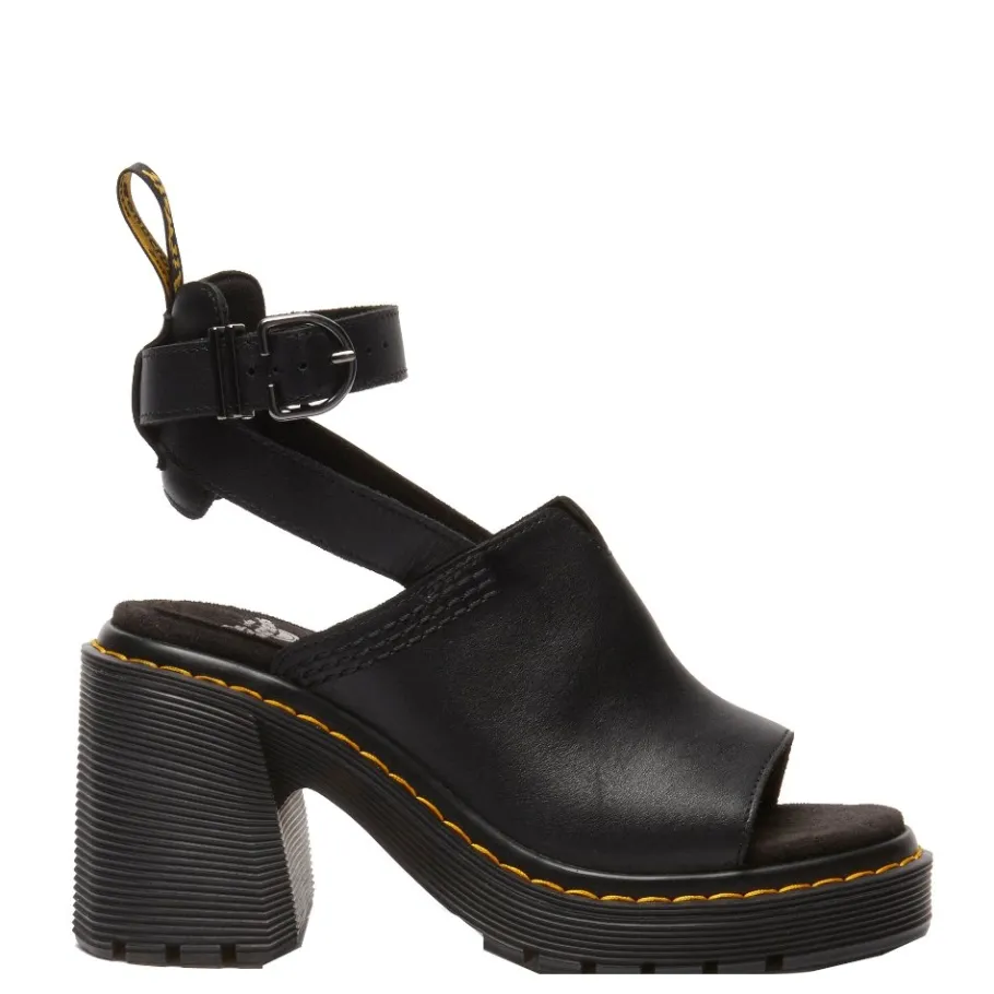 Outlet Sandały Dr. Martens MILLEE Black Sendal 40514001 Damskie Sandały