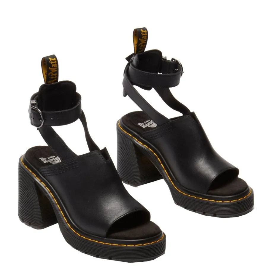 Outlet Sandały Dr. Martens MILLEE Black Sendal 40514001 Damskie Sandały