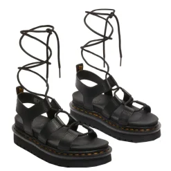 Outlet Sandały Dr. Martens NARTILLA Black Athena 31617001 Damskie Sandały