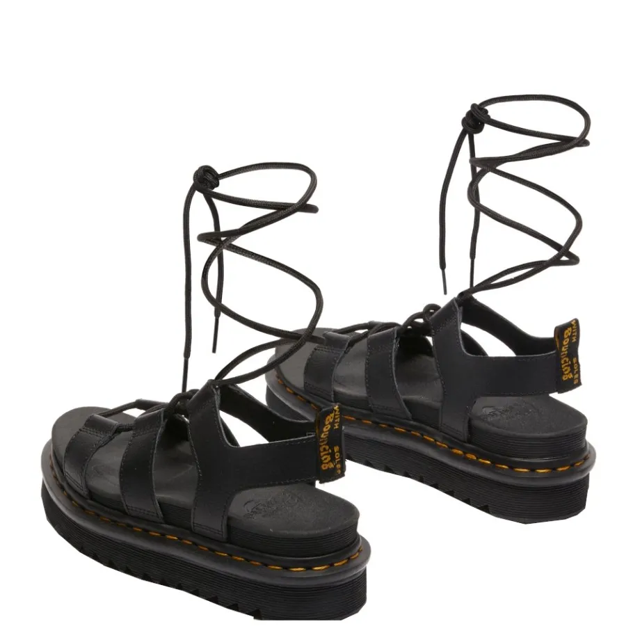 Outlet Sandały Dr. Martens NARTILLA Black Athena 31617001 Damskie Sandały