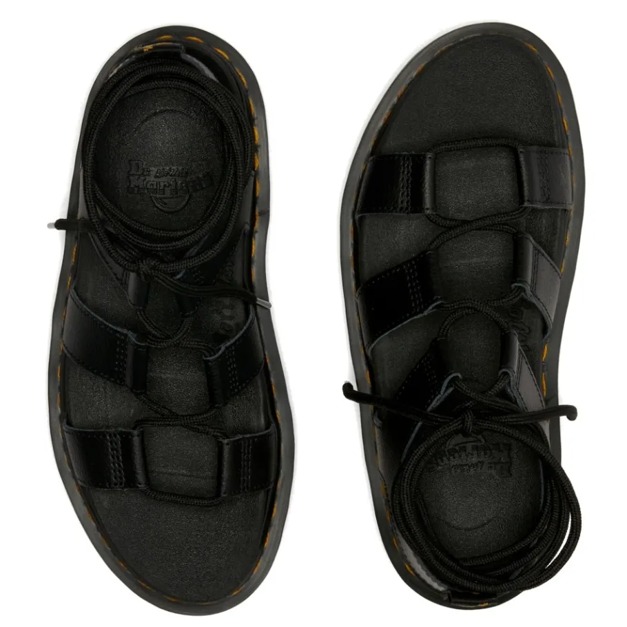 Outlet Sandały Dr. Martens NARTILLA Black Athena 31617001 Damskie Sandały