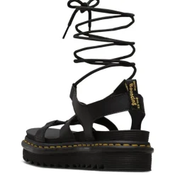 Sale Sandały Dr. Martens NARTILLA HYDRO Black Leather 24641001 Damskie Sandały