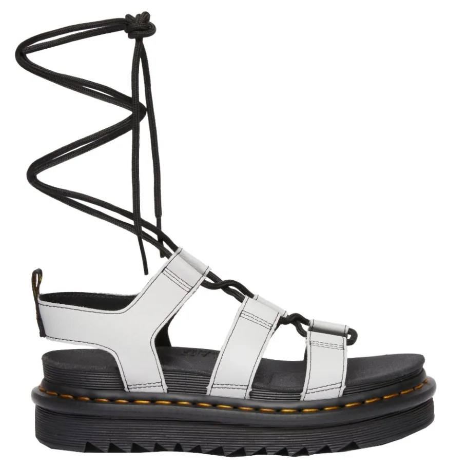 Outlet Sandały Dr. Martens NARTILLA Mist Grey Athena 31617020 Damskie Sandały