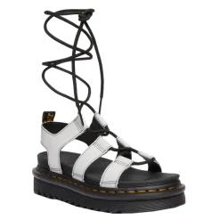 Outlet Sandały Dr. Martens NARTILLA Mist Grey Athena 31617020 Damskie Sandały