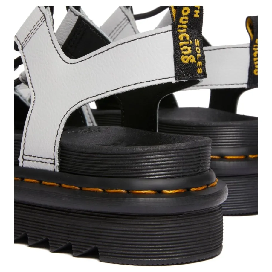 Outlet Sandały Dr. Martens NARTILLA Mist Grey Athena 31617020 Damskie Sandały