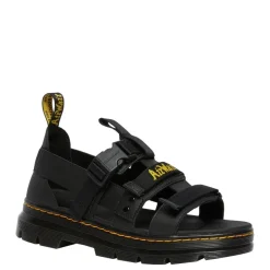 Sale Sandały Dr. Martens PEARSON Black Element & Black Webbing 26473001 Damskie Sandały|Sandały
