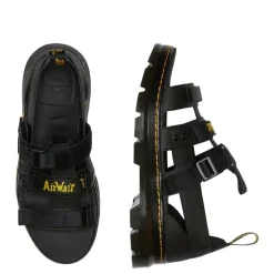 Sale Sandały Dr. Martens PEARSON Black Element & Black Webbing 26473001 Damskie Sandały|Sandały