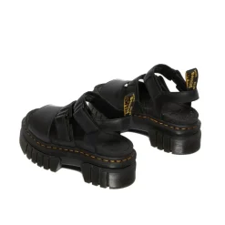Best Sandały Dr. Martens RICKI 3-STRAP SANDAL Black Nappa Lux 27405001 Damskie Sandały