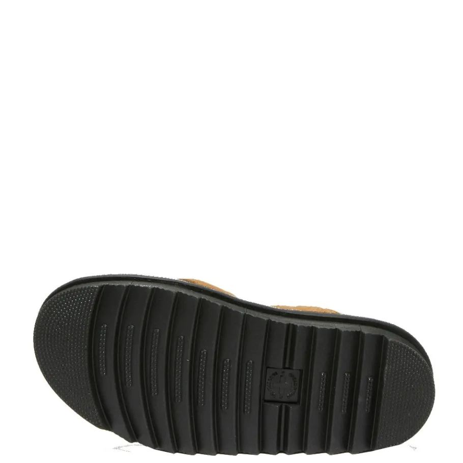 Hot Sandały Dr. Martens VOSS II Tan VT EH Suede 40930200 Damskie Sandały