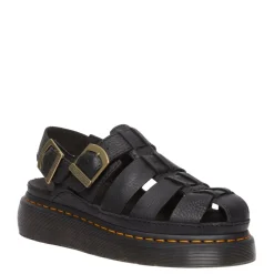 Hot Sandały Dr. Martens WRENLIE Black Grizzly 31524001 Damskie Sandały