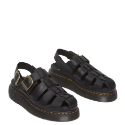 Hot Sandały Dr. Martens WRENLIE Black Grizzly 31524001 Damskie Sandały