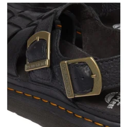 Hot Sandały Dr. Martens WRENLIE Black Grizzly 31524001 Damskie Sandały