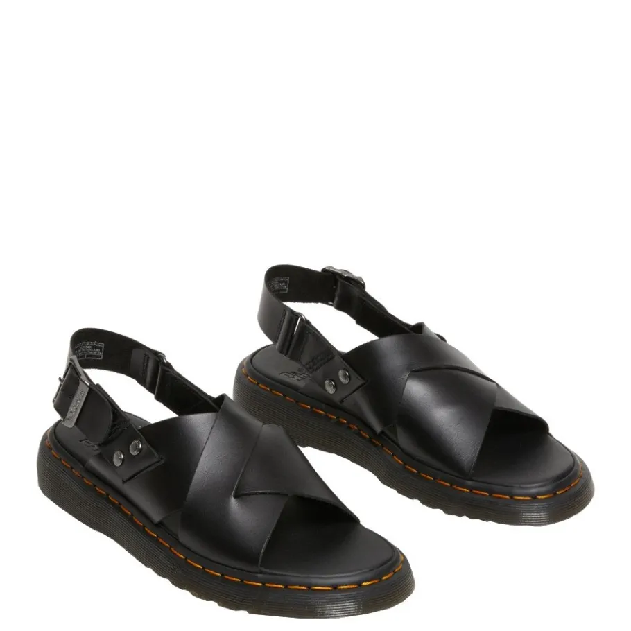 Hot Sandały Dr. Martens ZANE Black Brando 30765001 Damskie Sandały|Sandały