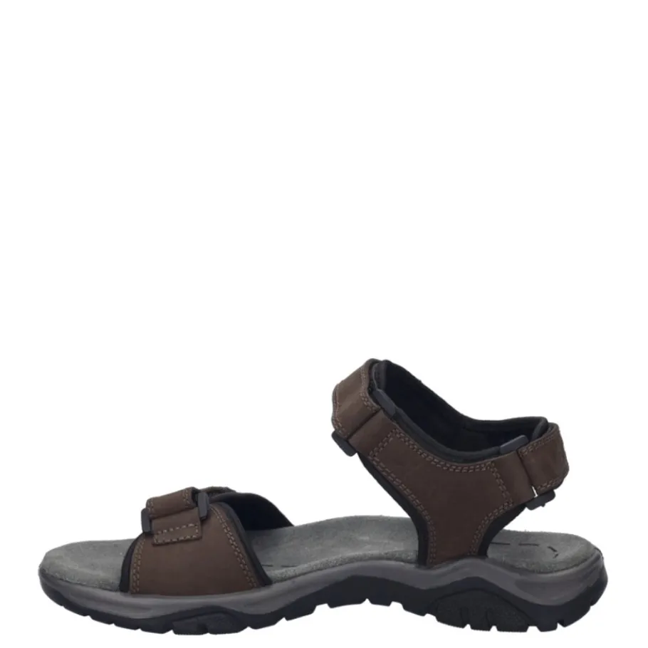 Clearance Sandały męskie Josef Seibel ARLO 01 skórzane brązowy 57201 TE10 300 Męskie Sandały