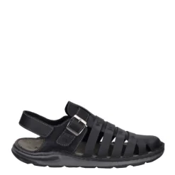 Best Sandały męskie Josef Seibel MAVERICK 21 skórzane czarny 27121 66 100 Męskie Sandały
