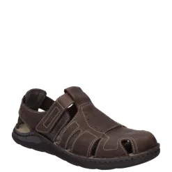 Sale Sandały męskie Josef Seibel MAVERICK 01 skórzane brązowy 27101 6613 380 Męskie Sandały